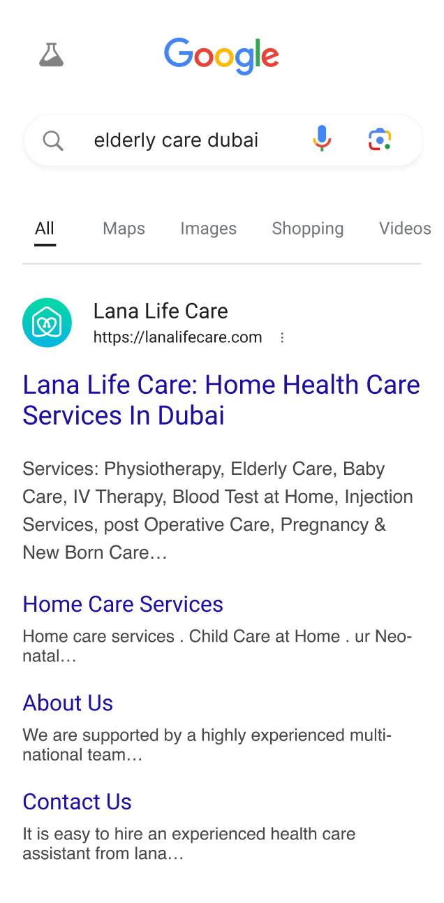 Google Search Results